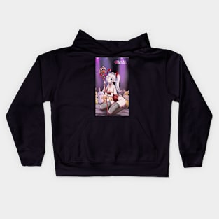 Frieren on bunnysuit poster Kids Hoodie